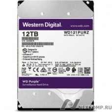 12TB WD Purple (WD121PURZ) {Serial ATA III, 5400- rpm, 256Mb, 3.5''}