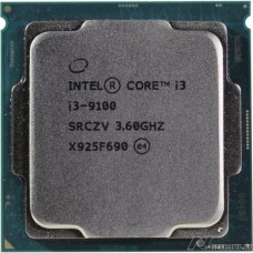 CPU Intel Core i3-9100 Coffee Lake OEM {3.60Ггц, 6МБ, Socket 1151v2}