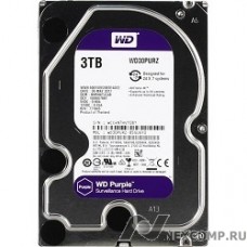 3TB WD Purple (WD30PURZ) {Serial ATA III, 5400- rpm, 64Mb, 3.5''}