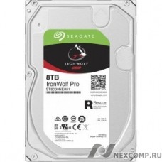 8TB Seagate Ironwolf Pro (ST8000NE001) {SATA 6.0Gb/s, 7200 rpm, 256mb buffer, 3.5'',для NAS}