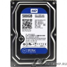 500Gb WD Blue (WD5000AZRZ) {Serial ATA III, 5400 rpm, 64Mb buffer}