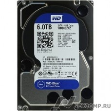 6TB WD Blue (WD60EZRZ) {Serial ATA III, 5400 rpm, 64Mb buffer}