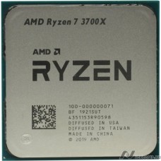 CPU AMD Ryzen 7 3700X OEM {3.6GHz up to 4.4GHz/8x512Kb+32Mb, 8C/16T, Matisse, 7nm, 65W, unlocked, AM4}