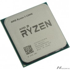 CPU AMD Ryzen 3 2200G OEM {3.5-3.7GHz, 4MB, 65W, AM4, RX Vega Graphics}