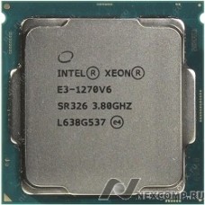 CPU Intel Xeon E3-1270v6 OEM {3.8ГГц, 8Мб, Socket1151}